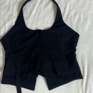 🍁🍁🍁ZARA Black Halter Top